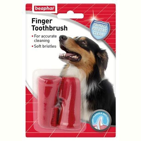 BEAPHAR Finger Toothbrush - Pets Villa