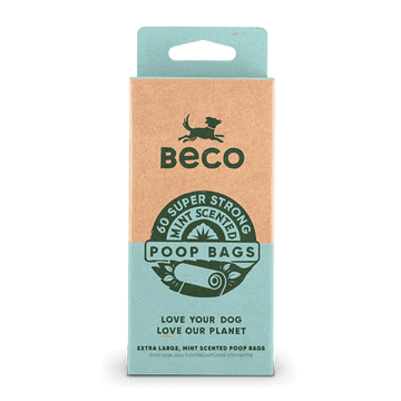 BECO Large Poop Bags | Mint Scented - Pets Villa