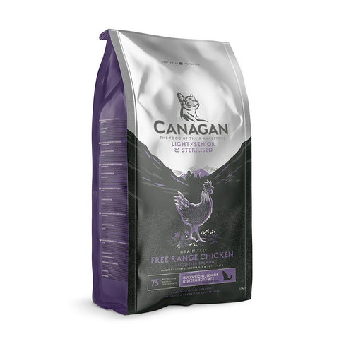 CANAGAN Cat Senior Light Free-Range Chicken - Pets Villa