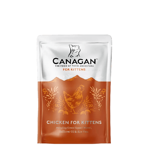 CANAGAN Chicken for Kittens 8 X 85g pouches - Pets Villa