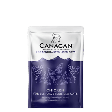 CANAGAN Chicken For Sterilised / Senior Cats 8 X 85g pouches - Pets Villa