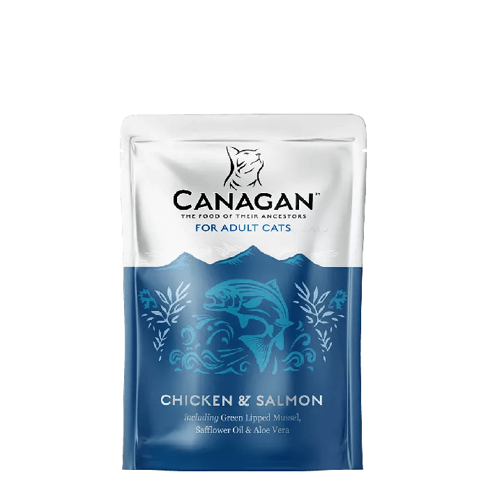 CANAGAN Chicken & Salmon 8 x 85g pouches - Pets Villa