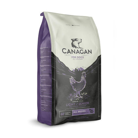 CANAGAN Dog Light Senior Free-Range Chicken - Pets Villa