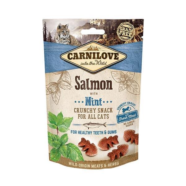 CARNILOVE Cat Crunchy Snack Salmon with Mint - Pets Villa