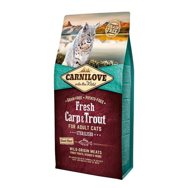 CARNILOVE Fresh Carp & Trout Cat Food - Pets Villa