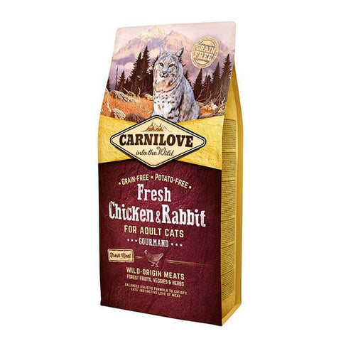 CARNILOVE Fresh Chicken & Rabbit Cat Food - Pets Villa