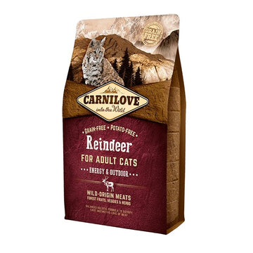 CARNILOVE Reindeer For Ault Cat Food - Pets Villa