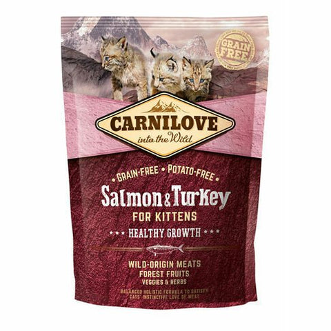 CARNILOVE Salmon and Turkey for Kittens - Pets Villa