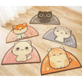 Cartoon Cat Litter Mat Feeding Mat - Pets Villa