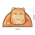 Cartoon Cat Litter Mat Feeding Mat - Pets Villa