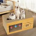 Cat Nest with Scratcher - Pets Villa