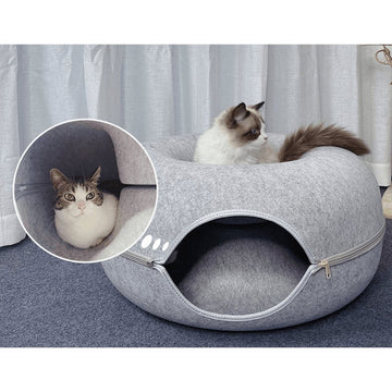 Cat Play Tunnel & Bed