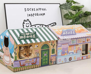 Cat Shop Style Scratcher - Pets Villa