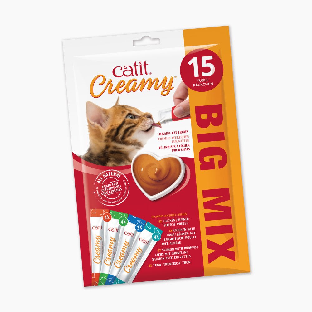 CATIT Creamy Lickable cat  Tubes Mega Mix  - alternative product image. This is a product of Pets Villa.