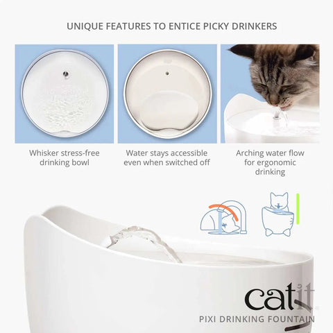 CATIT PIXI Drinking Water Fountain - Pets Villa