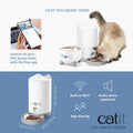 CATIT PIXI Smart Dry Cat Food Feeder - Pets Villa