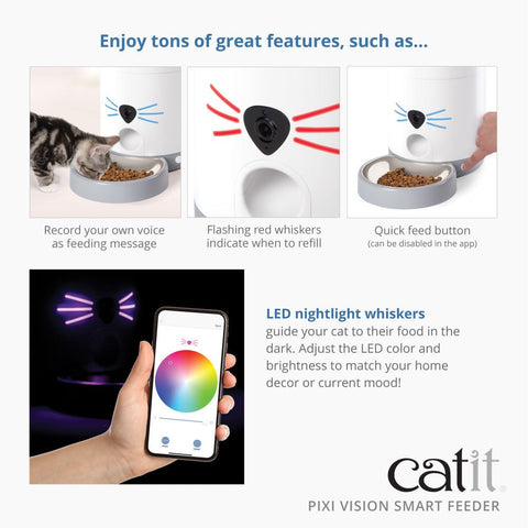 Catit Pixi Vision Smart Dry Food Feeder With Camera 05