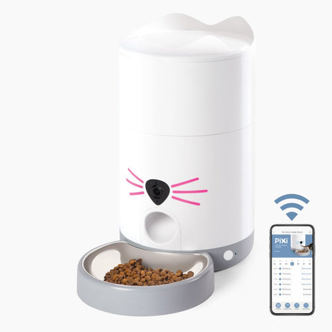 Catit Pixi Vision Smart Dry Food Feeder With Camera 01