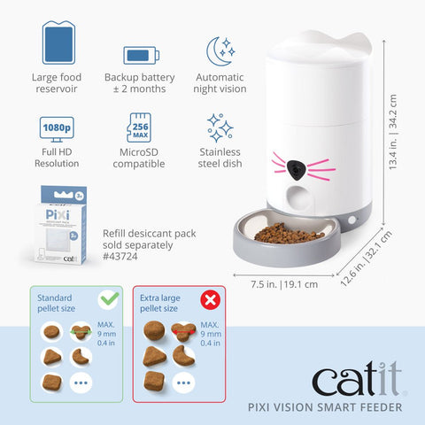 Catit Pixi Vision Smart Dry Food Feeder With Camera 06