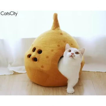 CATS CITY Wool Bed