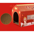 Chinese Spring Festival Special Edition Cat Scratcher - Pets Villa