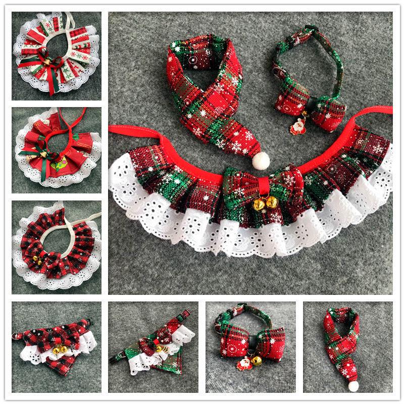 Christmas Pet Accessories - a variety of pet accessories suitable for dogs and cats. Green, red , white and black in colours. This is a product of Pets Villa.