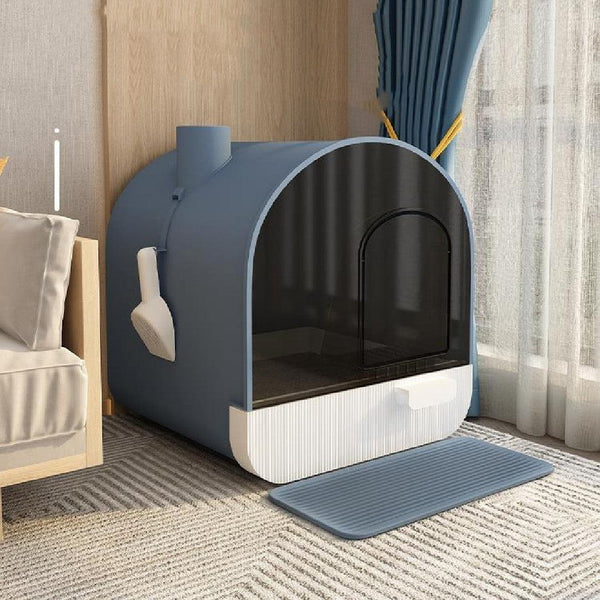 Closed Cat Litter Hooded Tray – Pets Villa