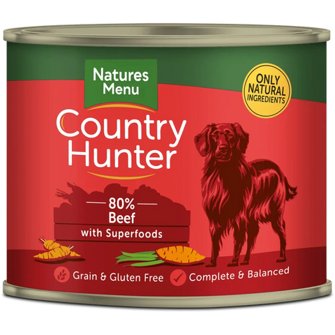 COUNTRY HUNTER Cans Beef with Superfoods - Pets Villa