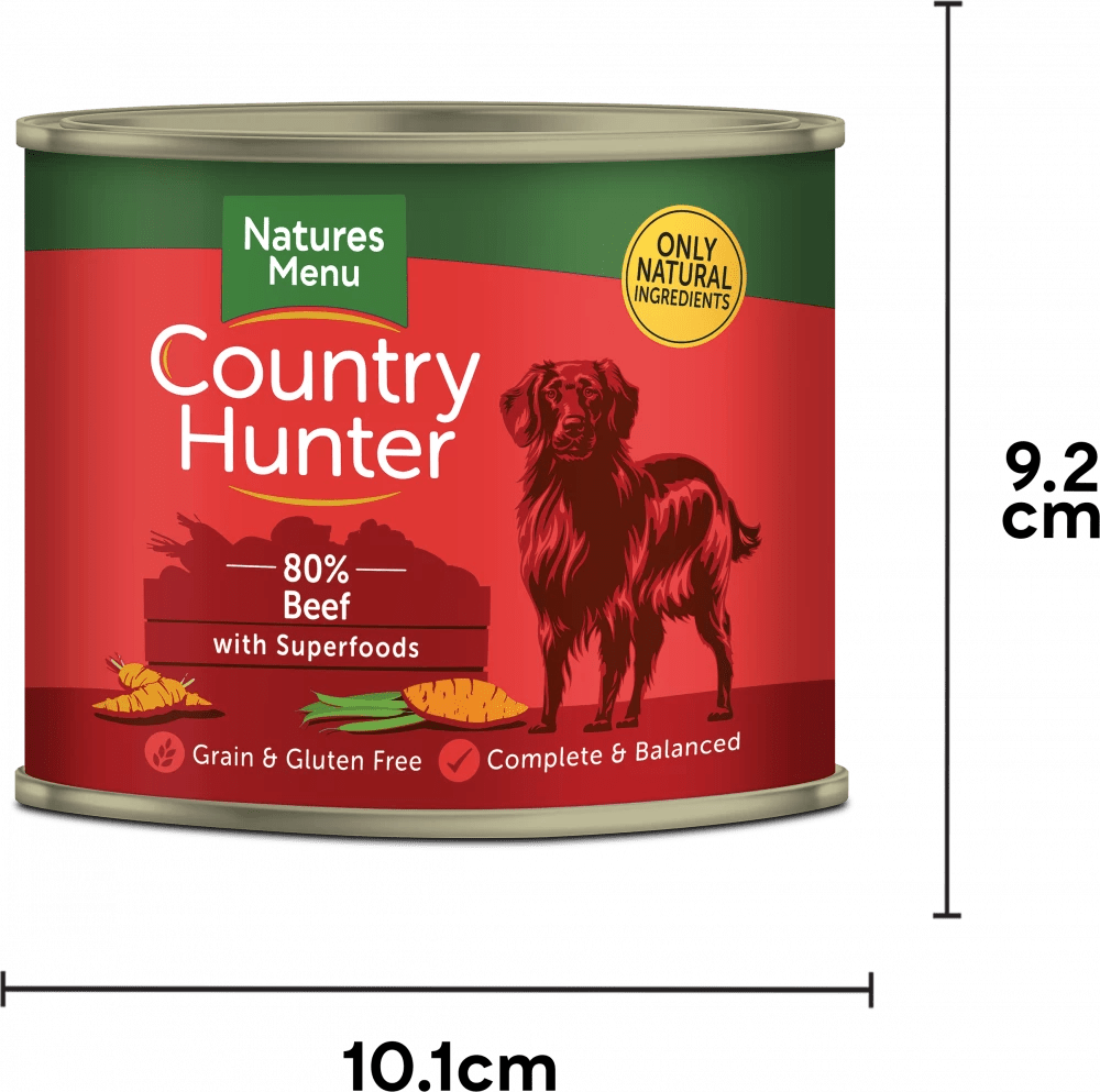 COUNTRY HUNTER Cans Beef with Superfoods - Pets Villa