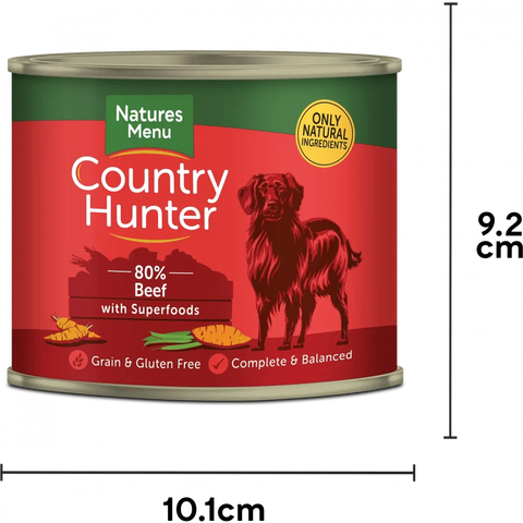 COUNTRY HUNTER Cans Beef with Superfoods - Pets Villa