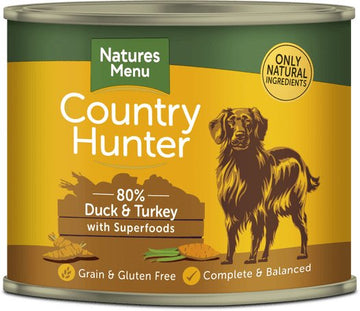 COUNTRY HUNTER Dog Can Duck and Turkey with Superfoods - Pets Villa