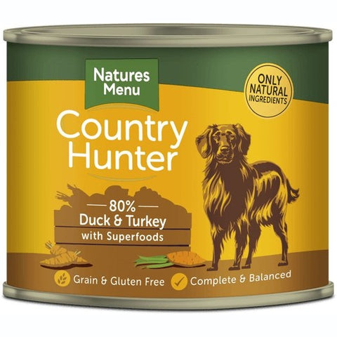 COUNTRY HUNTER Dog Can Duck and Turkey with Superfoods - Pets Villa