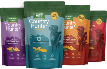 COUNTRY HUNTER Grain-free Adult Wet Dog Food in Pouches - Superfood Selection - Pets Villa