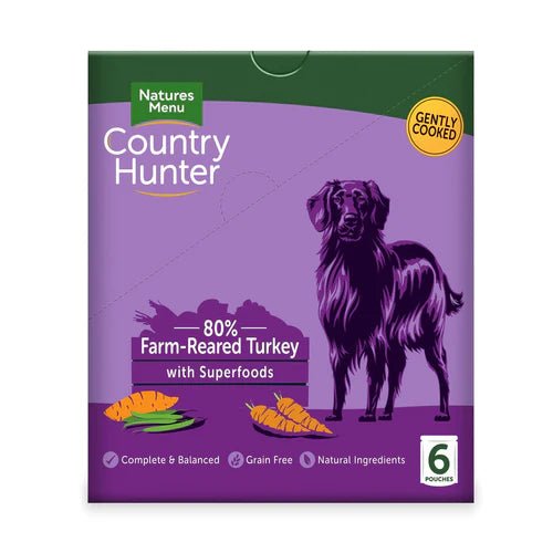 COUNTRY HUNTER Grain-free Adult Wet Dog Food - Turkey - Pets Villa