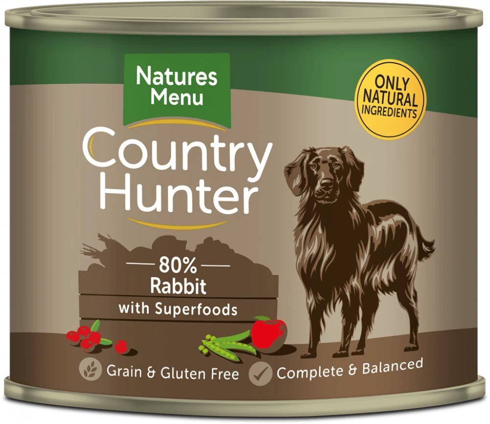 NATURES MENU Country Hunter Rabbit with Super Food for Adult Dog - Pets Villa