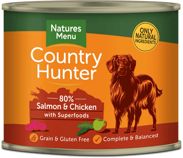 NATURES MENU Country Hunter Salmon with Super Food for Adult Dogs - Pets Villa