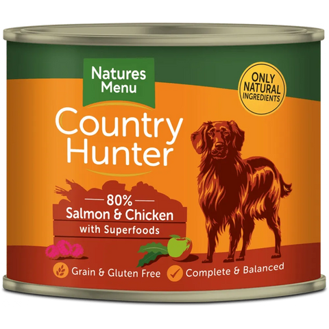 NATURES MENU Country Hunter Salmon with Super Food for Adult Dogs - Pets Villa