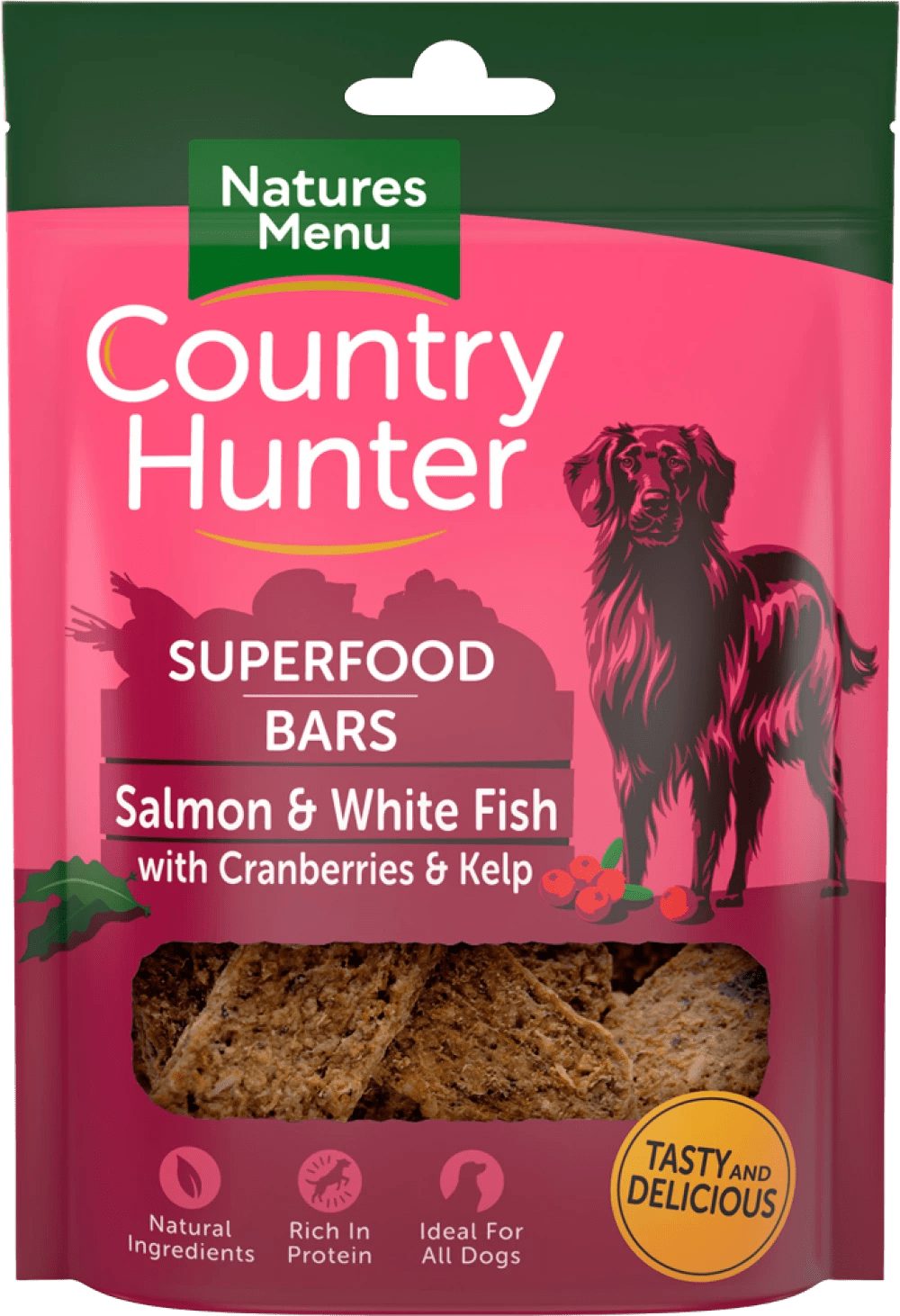 COUNTRY HUNTER Superfood Bar Fish For Adult Dogs - Pets Villa