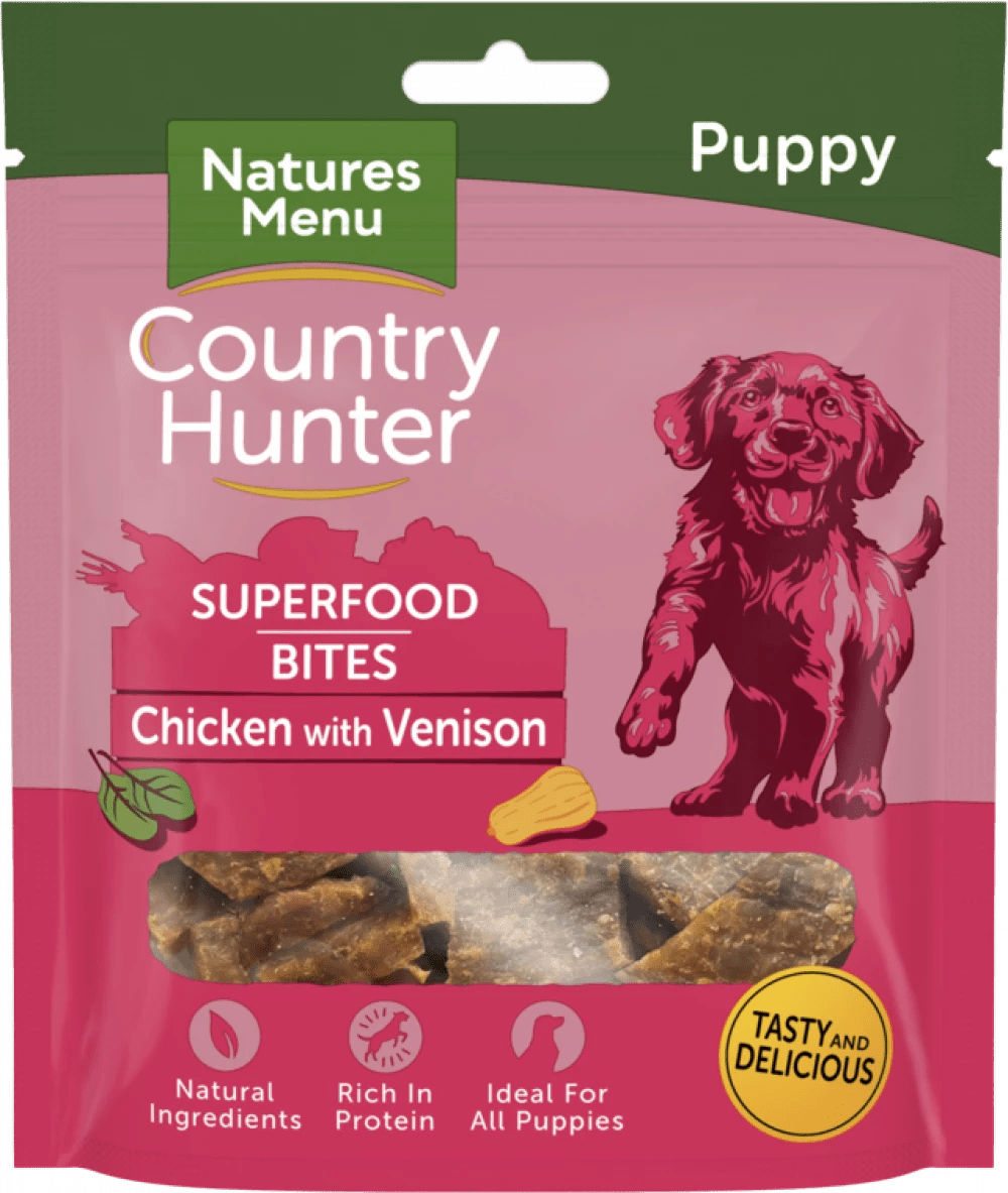 COUNTRY HUNTER Superfood Bars Chicken With Venison For Puppies - Pets Villa