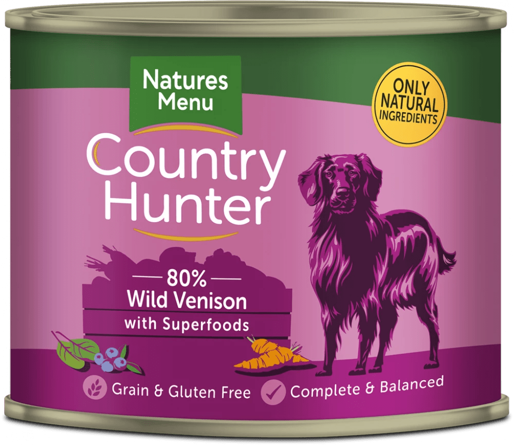 NATURES MENU Country Hunter Wild Venison with Superfoods for Adult Dogs - Pets Villa