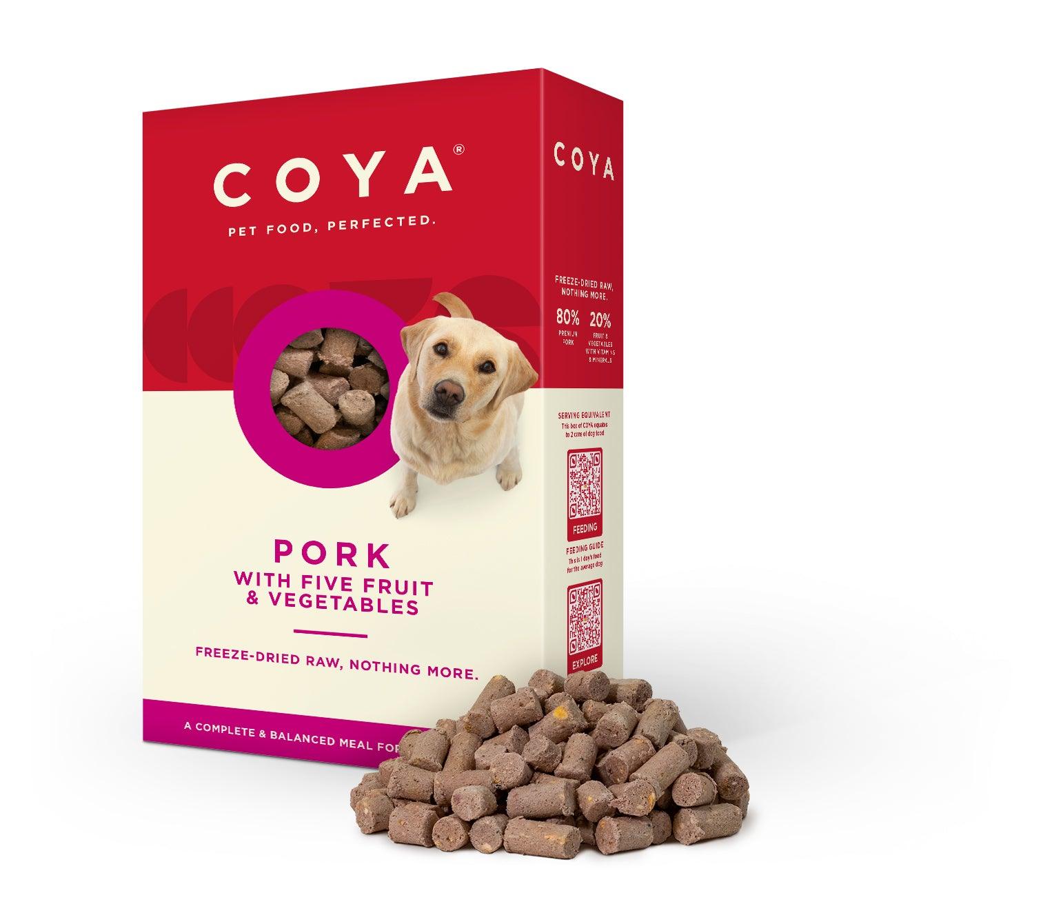 COYA Adult Freeze Dried Dog Food - Pork - Pets Villa