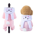 Cute Flannel Animal Suit - Pets Villa