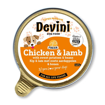 DEVINI Chicken & Lamb for Dogs 85g - Pets Villa
