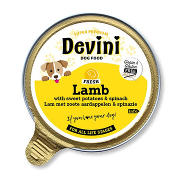 DEVINI Lamb for Dogs 85g - product image. This is a product of Pets Villa.