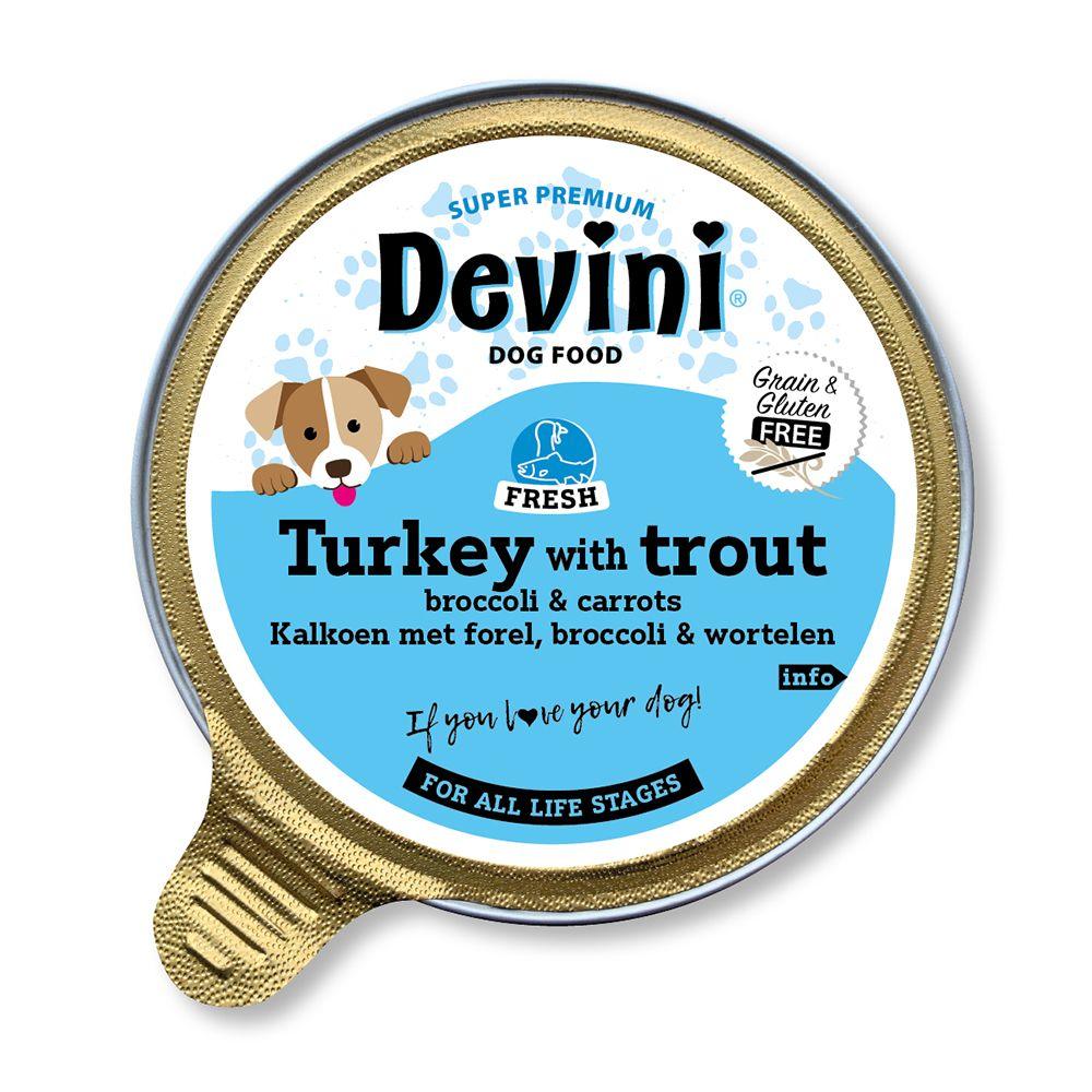 DEVINI Turkey & Trout for Dogs 85g - Pets Villa