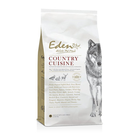 EDEN 80/20 Country Cuisine 2kg Medium Kibble - Pets Villa