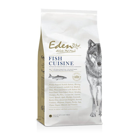 EDEN 80/20 Fish Cuisine 2kg Medium Kibble - Pets Villa