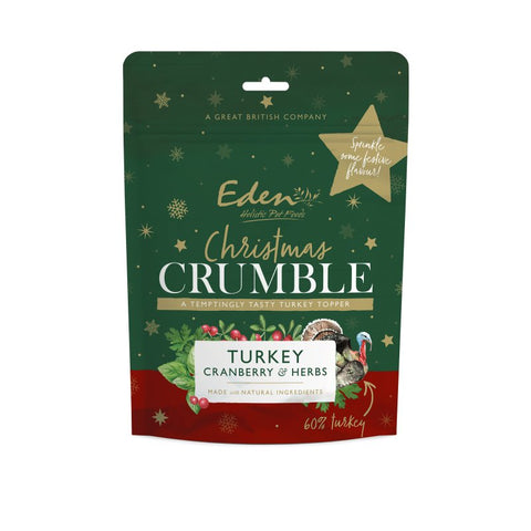 EDEN Christmas Crumble Turkey, Cranberry and Herbs - Pets Villa