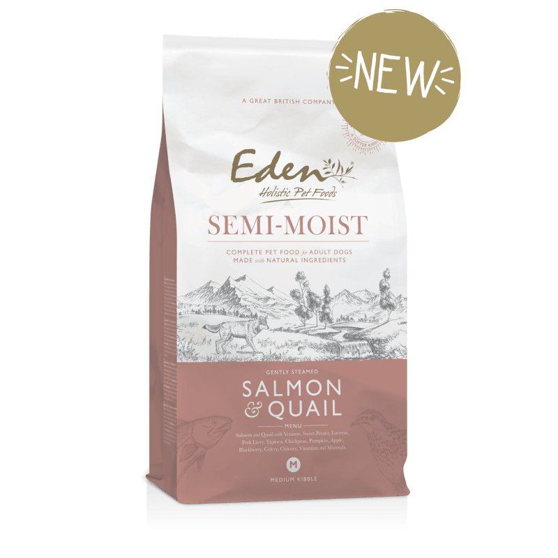 Dog Semi Moist & Quail Medium Kibble