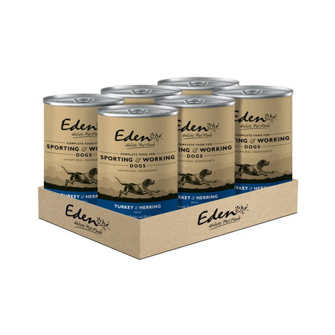 EDEN Turkey and Herring for Sporting and Working Dogs 400g - Pets Villa